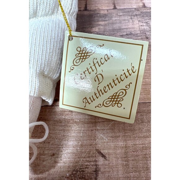 Porcelain Collectors Wind Up Doll  Certificate Of Authenticity Plays music Moves - Picture 3 of 6